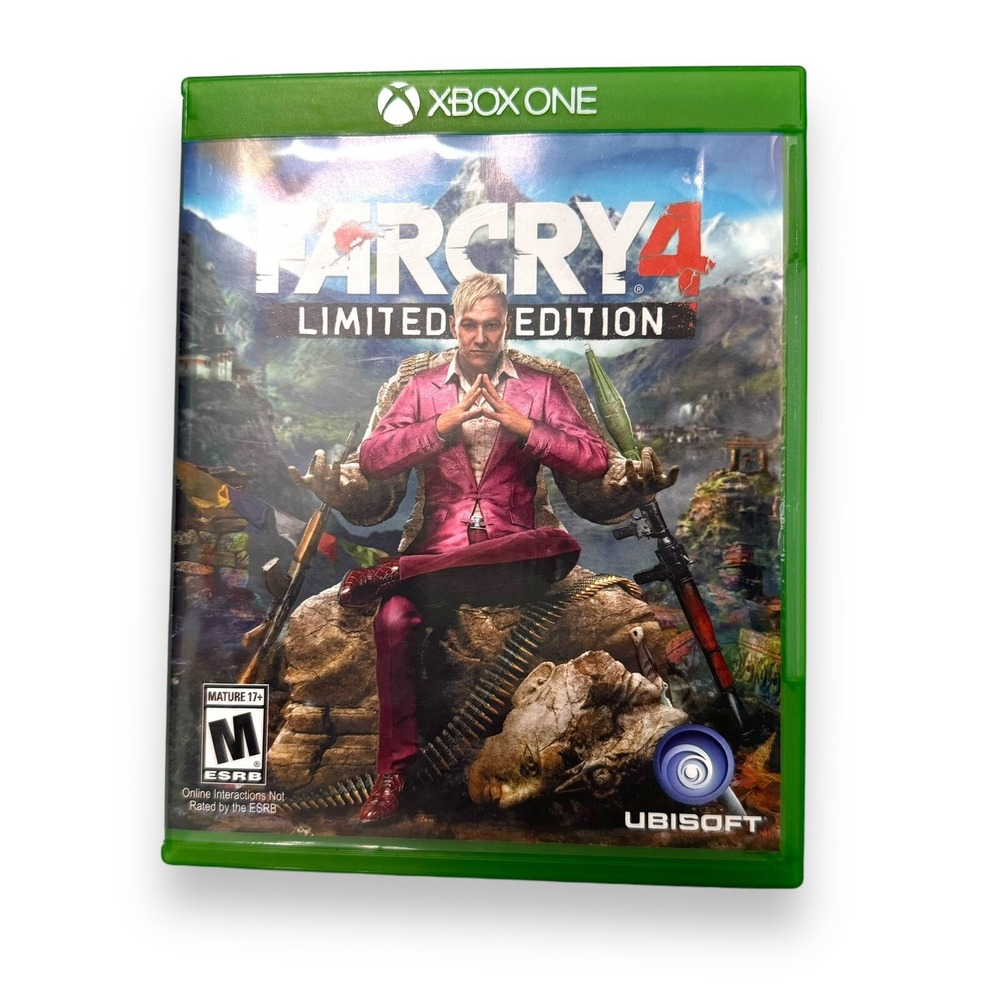 Far Cry‎ 4 Limited Edition XBOX ONE Ubisoft Missing Manual